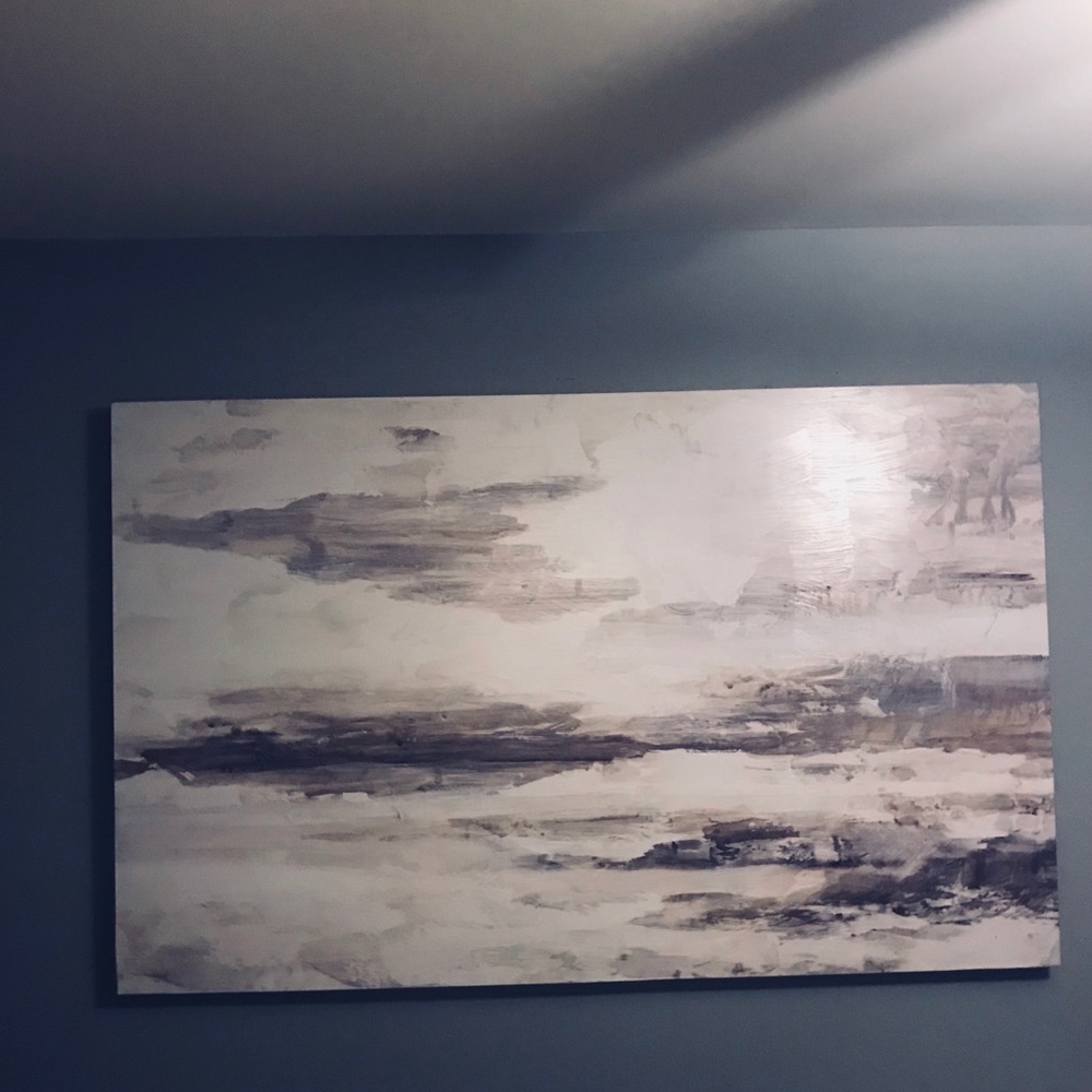Large Painted canvas